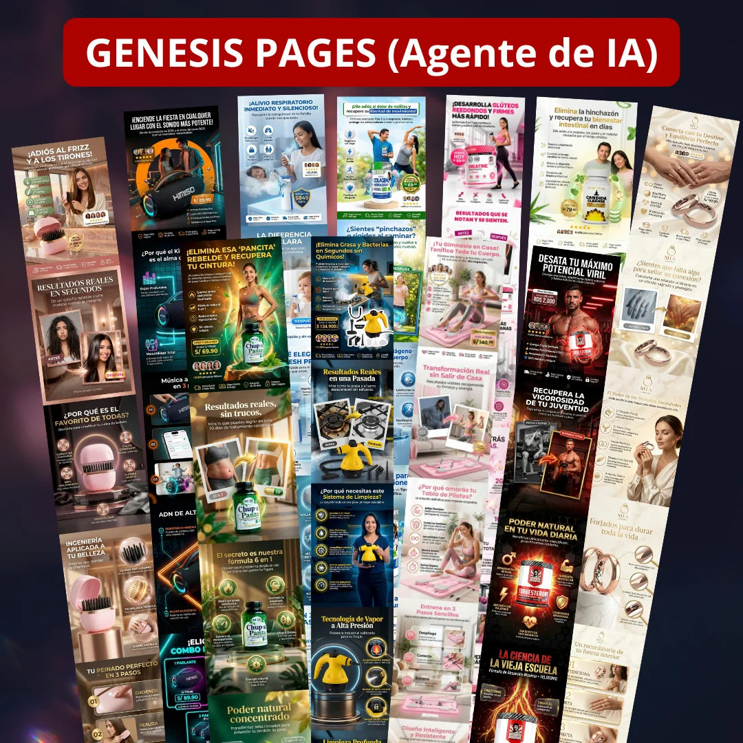 GÉNESIS PAGES (LANDING PARA ECOMMERCE)